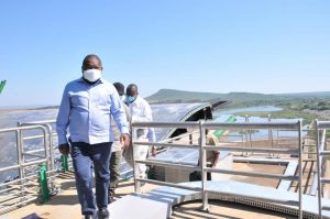 Presidential Visit to Corrumana Dam